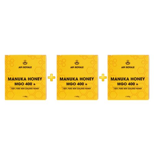 API Royale Manuka Honey MGO 400+ ( Pack of 3 )