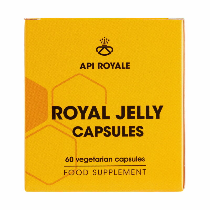 API Royale - Royal Jelly Capsules - Superfood Supplement for Immunity Boost and Skin Health - 60 Vegetarian Capsules - Image 2